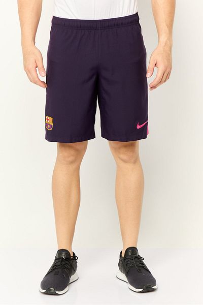 Nike شورت كرة قدم رياضي للرجال، أرجواني غامق