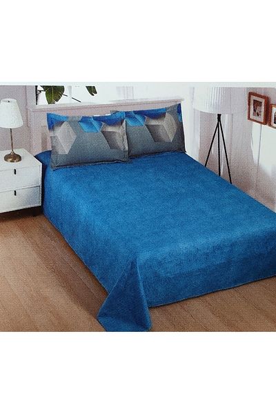 Pucioasa Double Bed Linen 6 Pieces Thick Fine Cotton, 4 Pillowcases