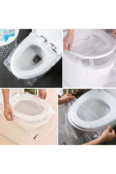 tedaks 50 Disposable Practical Hygienic Toilet Seat Covers