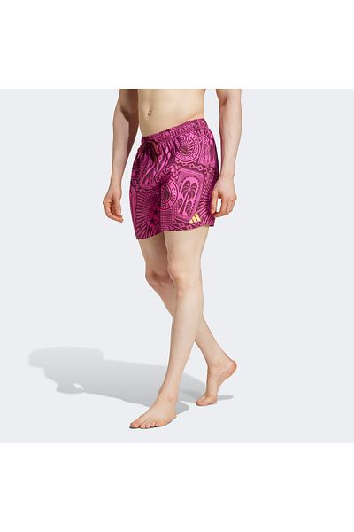adidas Tropical Club Farmrio Men's Purple Swimsuit