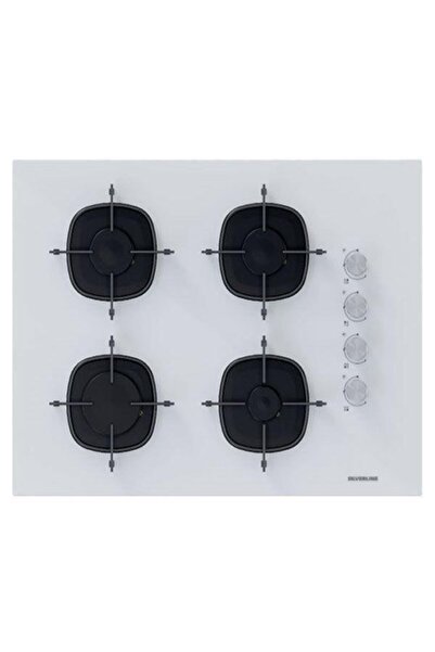 Silverline 2'li İkili Beyaz cam Ankastre Set CS5665W01 65CM Ocak -BO6502W02 Turbo Fırın