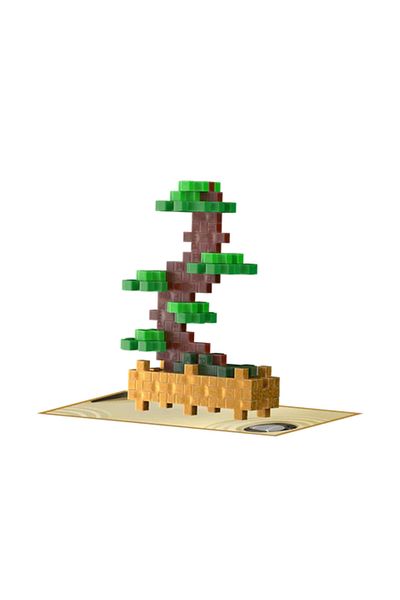 Plus Plus Plus-Plus construction set, PLANTS - Green bonsai