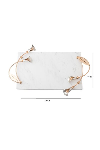 Dania Tray - Marble