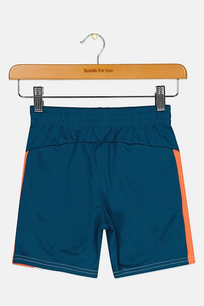 Puma Kids Boy Sportswear Fit Running Shorts, Teal Blue