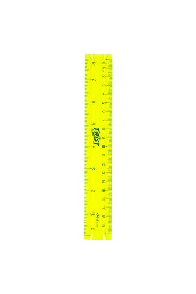 Deli Ruler 20cm Flexible Colored Deli