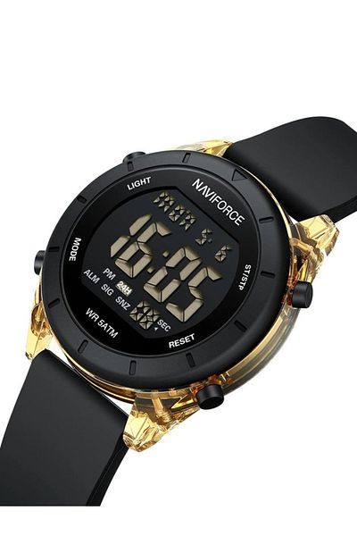 Naviforce NF 7108 Women's Digital Watch – Stylish, 5ATM Waterproof, 1-Year Warranty
