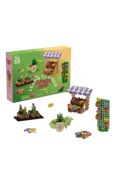 Plus Plus Plus-Plus construction set, 600 pieces, Learn to build - Floristry