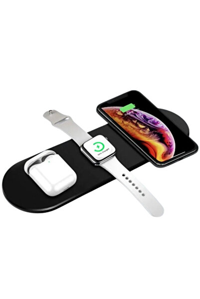 REDz Accessories Încărcător wireless, ultraportabil, 3 în 1, încărcare rapidă...