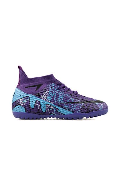 LALİGA حذاء Laliga Young Astroturf Field GHS-PURPLE-BLACK-PATTERNED أرجواني