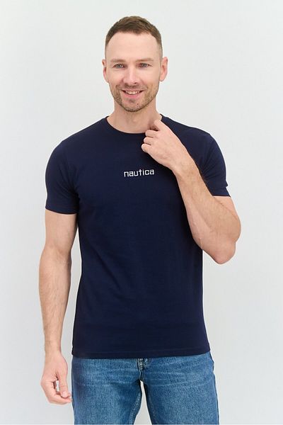 Nautica Navy Blue Men's T-Shirt N1M01659