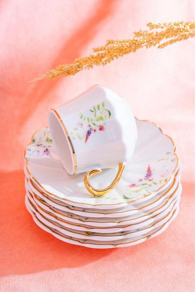 ACAR Elvira Set of 6 Coffee Cups Ykg-05988