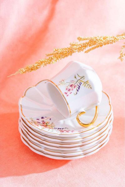 ACAR Isolde Set of 6 Coffee Cups Ykg-05988