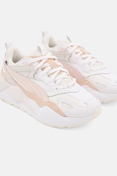 Puma Women RS-X Efekt Lace Up Sport Shoe, Off White Combo