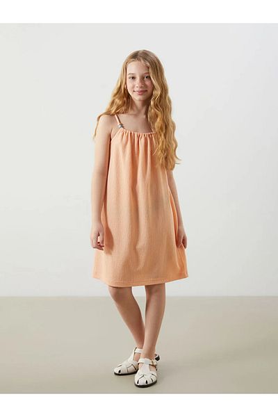 LC Waikiki Κοντό φόρεμα για κορίτσια Mercan Basic Beaded