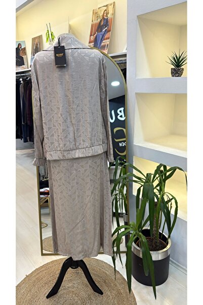 Nuss Suit with Dress and Jacket 1053 Beige
