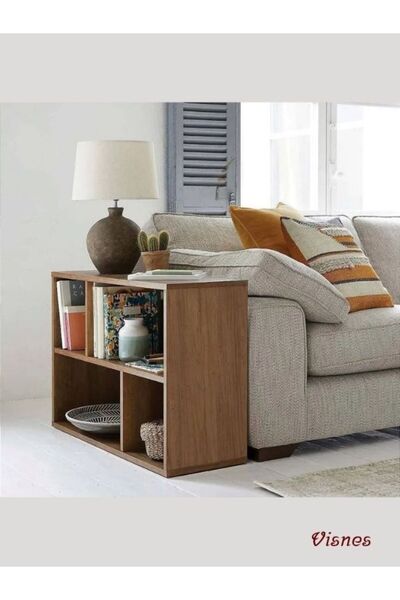 VISNES Yan Sehpa Koltuk Yanı Komodin Sehpa