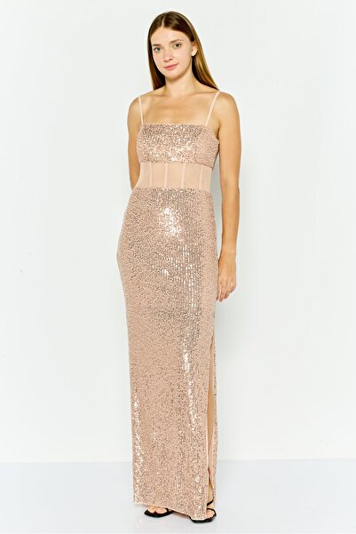 Bcbgeneration Women Embellished Maxi Dress, Pink