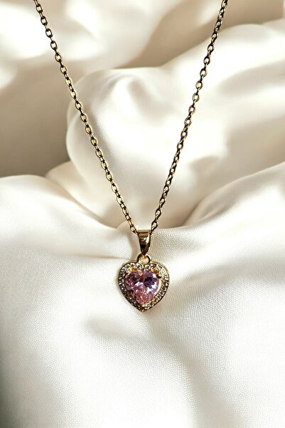 Elifsu Jewelry Taşkalp Steel Necklace