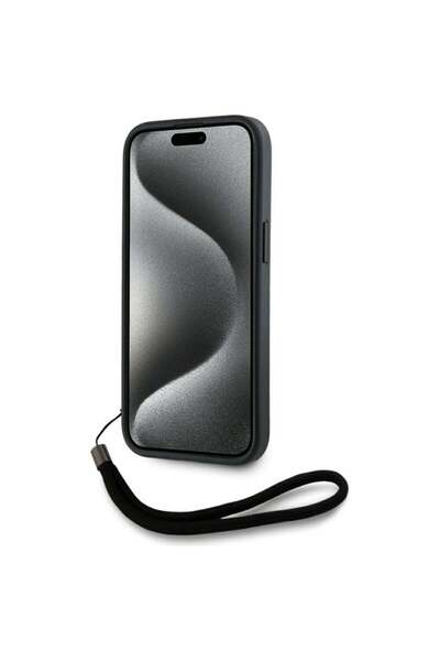 Karl Lagerfeld Case for IPhone 15 Pro, Karl Lagerfeld, Saffiano Athleisure, Red