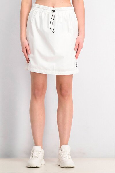 Puma Women Sportswear Fit Classics Woven Skirts, White