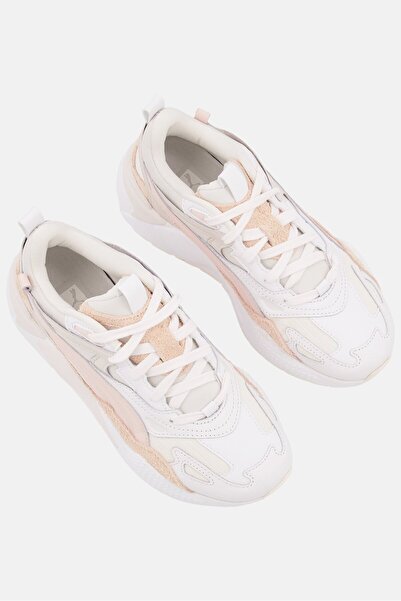 Puma Women RS-X Efekt Lace Up Sport Shoe, Off White Combo