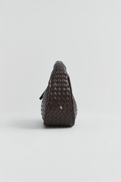 Suud Collection Brown Joli Mini Leather Bag