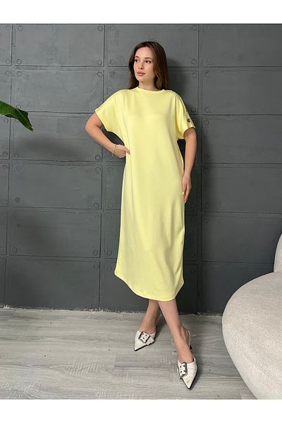 badibadii Rochie lejeră cu mâneci cu nasturi