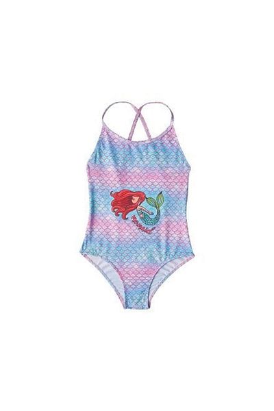 SLIPSTOP Costum de baie pentru fete cu imprimeu sirenă
