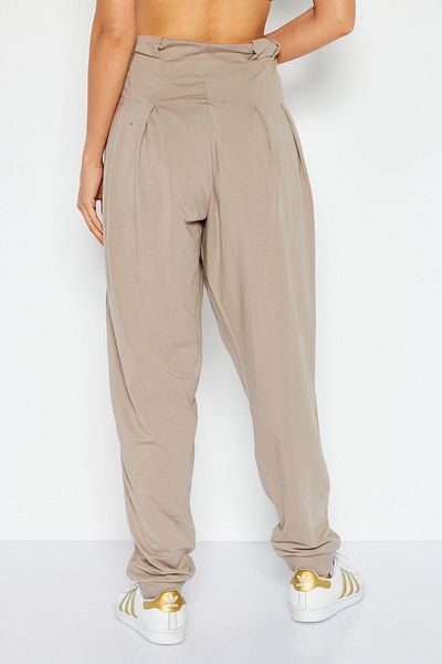 Reebok Women Sportswear Fit Embroidered Logo Outdoor Sweatpants, Grey
