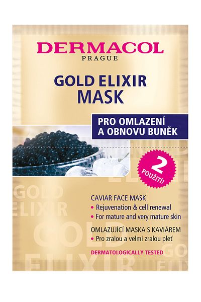 Dermacol 5140C Gold Elixir Mask