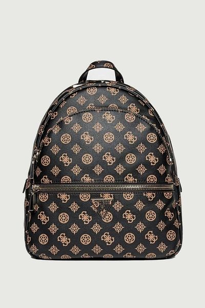 Guess Голяма дамска раница Manhattan, кафява, Hwpg6994330-mlo