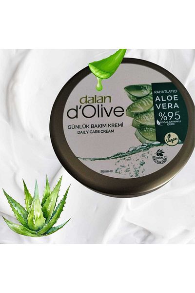 Mask Dal an D Olive Relaxing Daily Care Cream Aloe Vera Nourishing Cream 250 ml