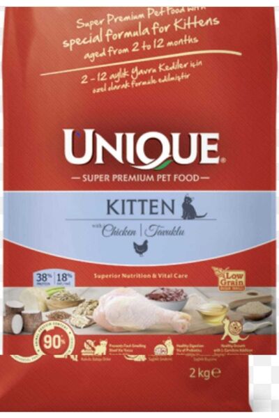 Unique Tavuklu Yavru Kedi Maması 2 Kg