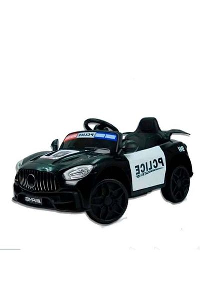 Generic Stylish Electric Police Car with Remote Control for Ages 2-5