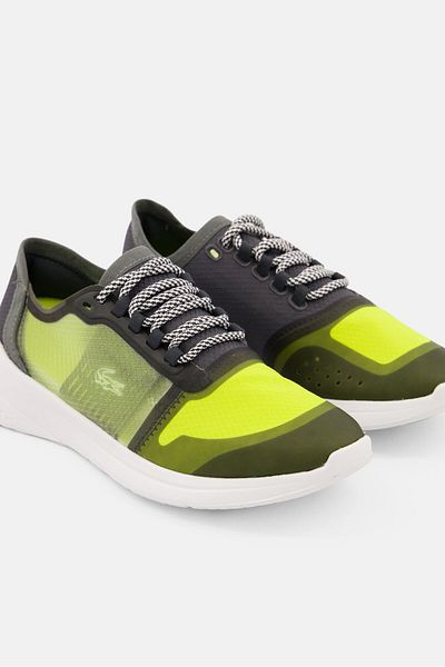 Lacoste Women Lt Fit 220 Lace Up Training Sports Shoes, Grey