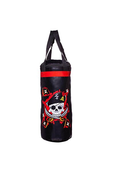 ACTION ONE Pirate boxing bag with gloves for children, 45x14cm