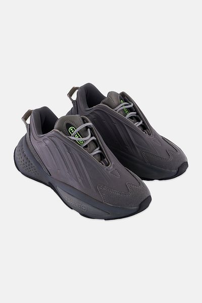 adidas Kids Boy Ozrah Lace Up Outdoor Shoes, Grey