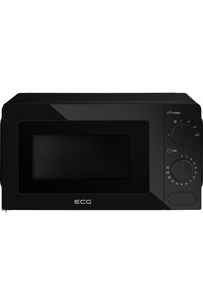 ECG Microwave Oven MTM 1774 Be, 17 Liters, 700w, 6 Power Levels, Timer, Black