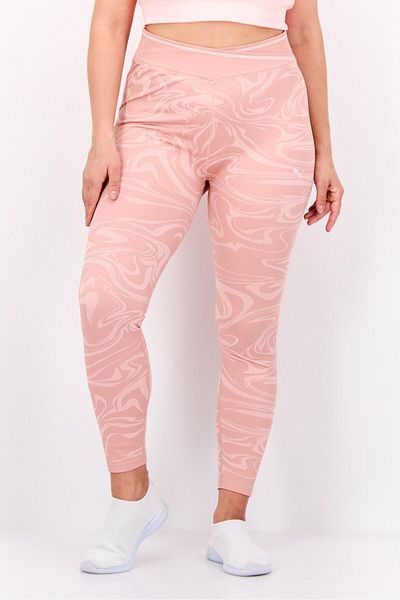 Puma Women Sportwear Fit Brand Logo Training Leggings, Pink