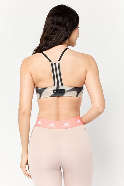 adidas Women Lightly Padded Training Sports Bra, Multicolor