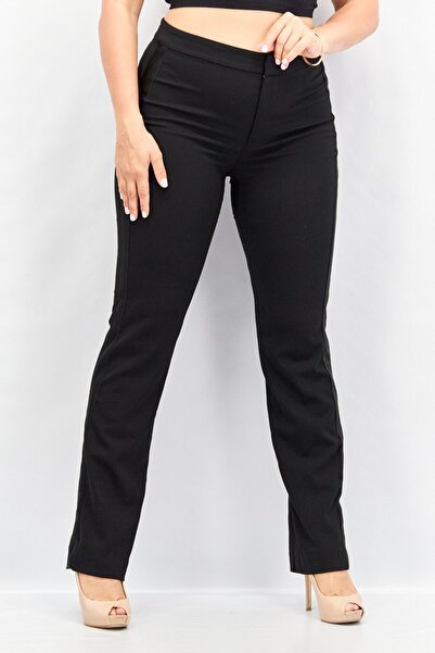 Ralph Lauren Women Regular Fit Plain Dress Pants, Black