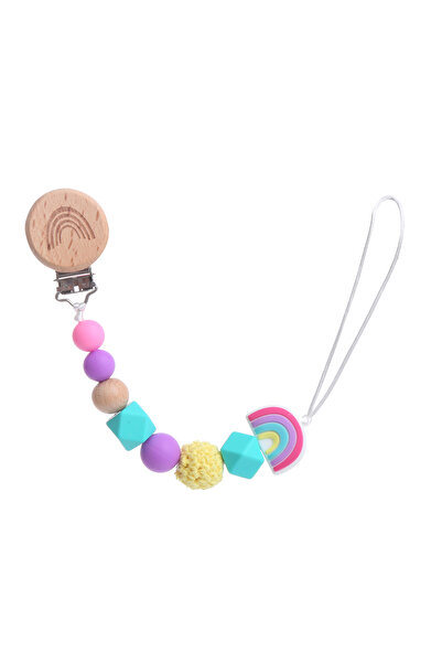 Factory Price - مشبك مصاصة من السيليكون والخشب من ساندي