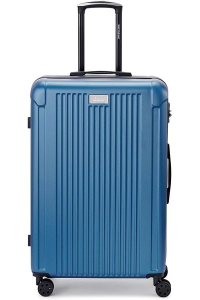 Marc New York Lotus HS Hardside Spinner Luggage On Wheels, Ultra Lightweight ABS, 4 Double Wheels