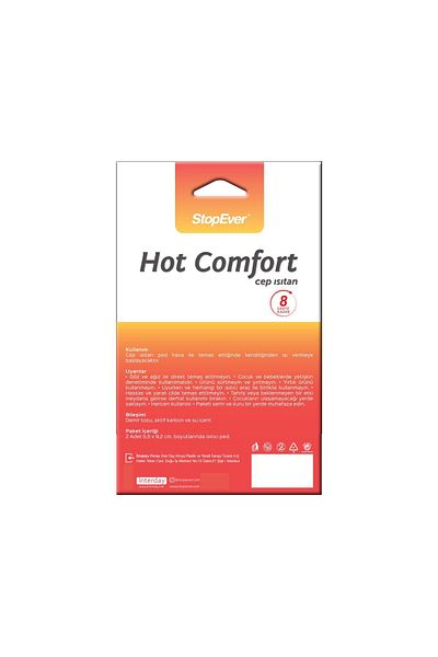 StopEver Hot Comfort Foot Heating Pad (double Packaging)