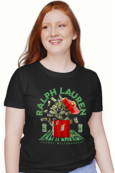 StoryGift Romania Tricou Femei - Cadoul Milionarului, Cu Imprimeu Pe Fata, 10...