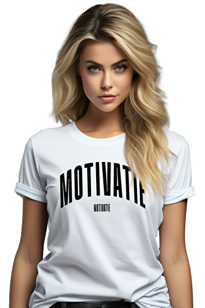 StoryGift Romania Tricou Femei Cuvantul Motivatie, Motivational, Self Help, I...