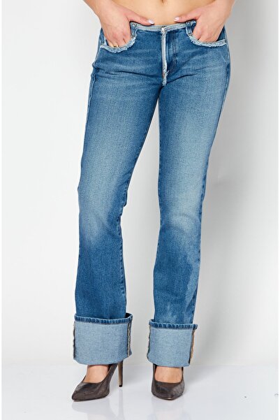 Diesel بنطلون جينز نسائي من طراز 1969 d-Ebbey Boot Cut قابل للتمدد ومغسول، أز...