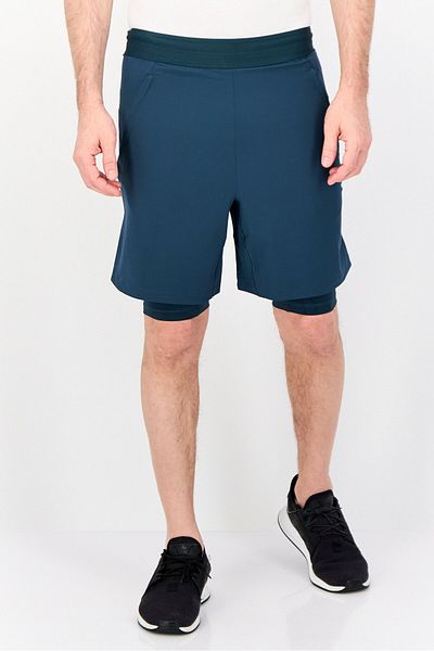 adidas Men Sportswear Fit Yoga Shorts, Teal