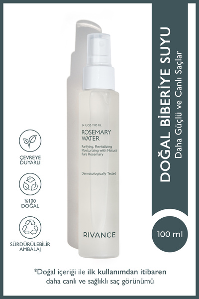 Rivance Dökülme Karşıtı Ve Hızlı Saç Uzamasına Yardımcı Canlandırıcı %100 Doğal Saç Toniği