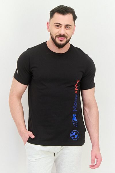 Puma x BMW Motorsport Men Sportswear Fit Outdoor T-Shirt, Black